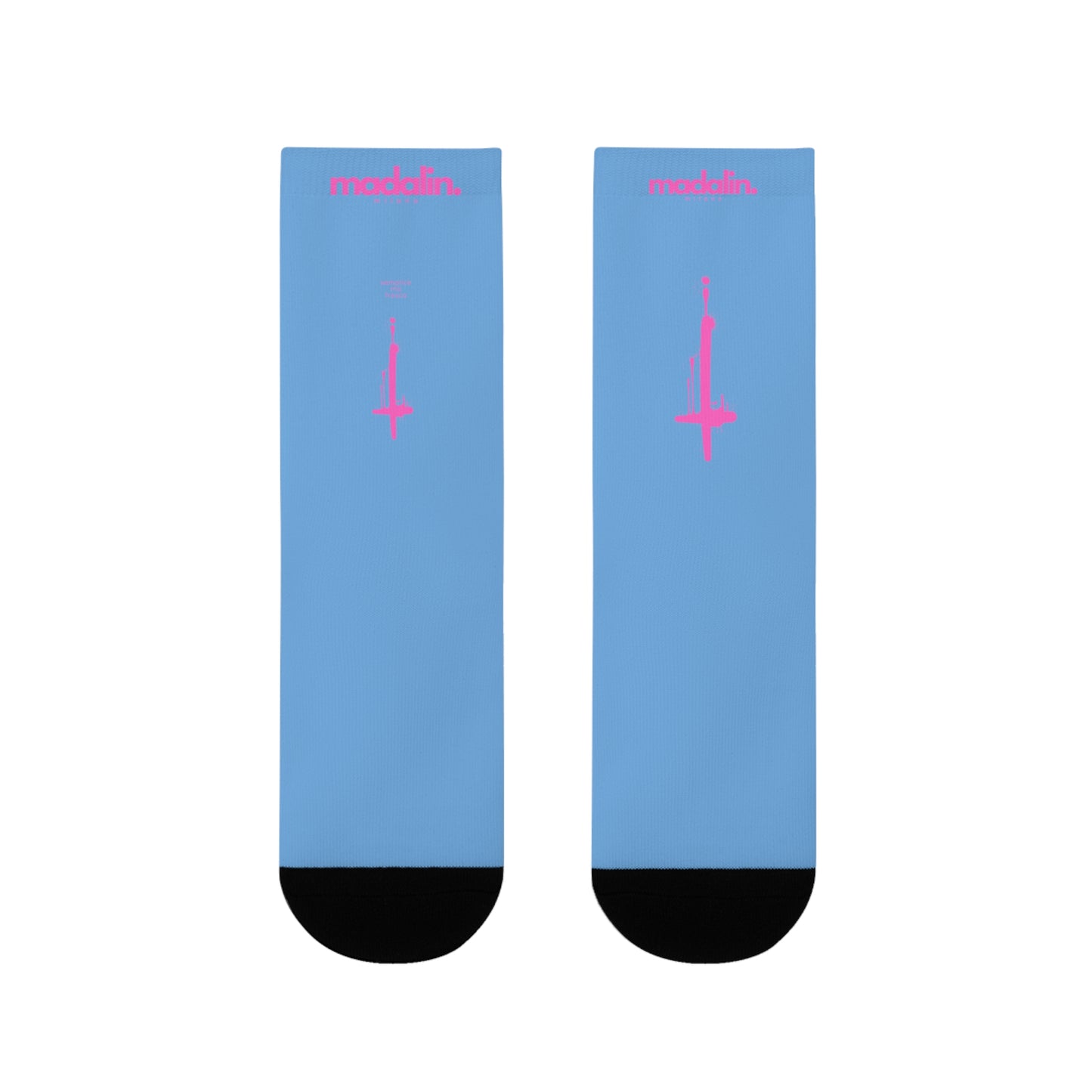 Madalin blue touch Sublimation Crew Socks (EU)